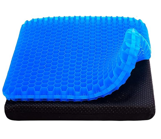 Tryckavlastande sittdyna i honeycomb-gel för kontor och vardag